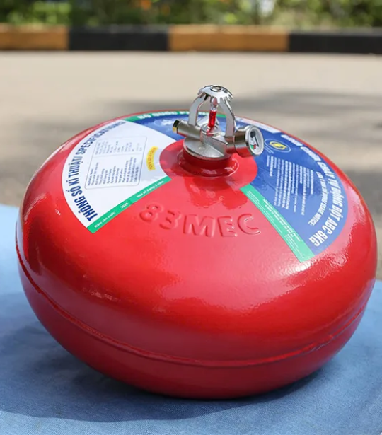 Bình chữa cháy tự động dạng bột BQP 8kg