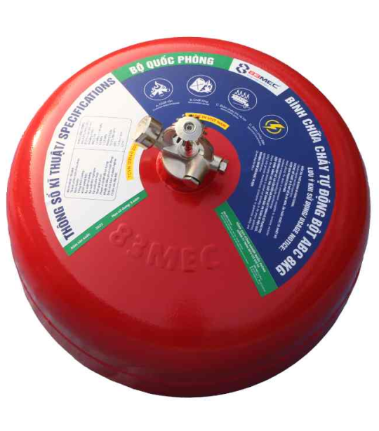 Bình chữa cháy tự động dạng bột 6kg