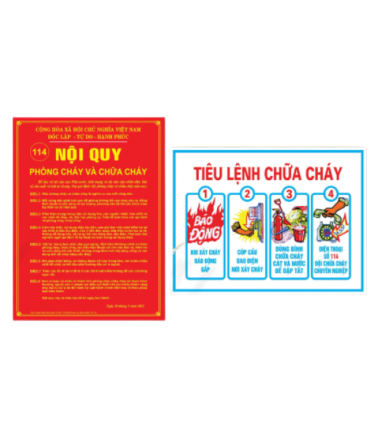 Nội quy và tiêu lệnh mica/tole