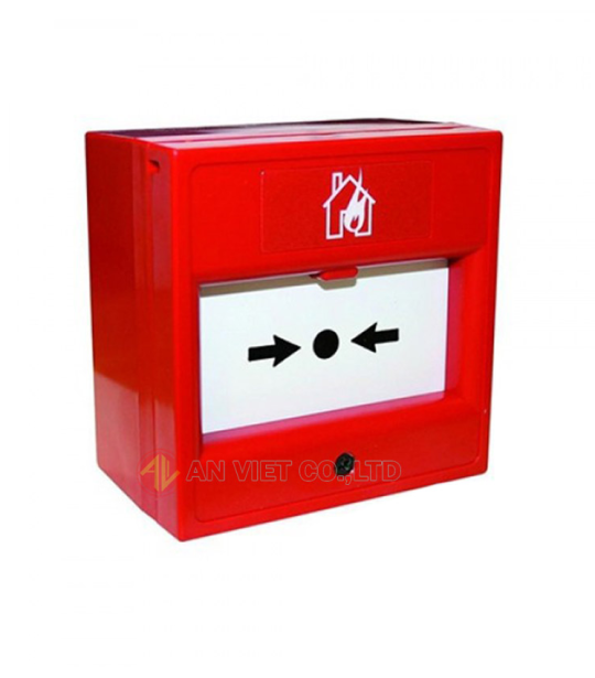 Nút nhấn khẩn vuông QA0817 (không có nắp bảo vệ)