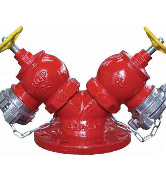 Trụ chữa cháy 2 cửa BQP