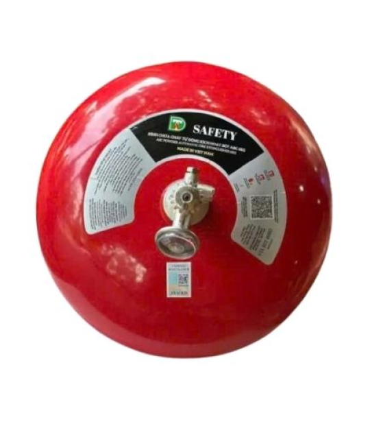 Bình cầu chữa cháy tự động Safety 6kg tại PCCC ĐỨC QUÂN